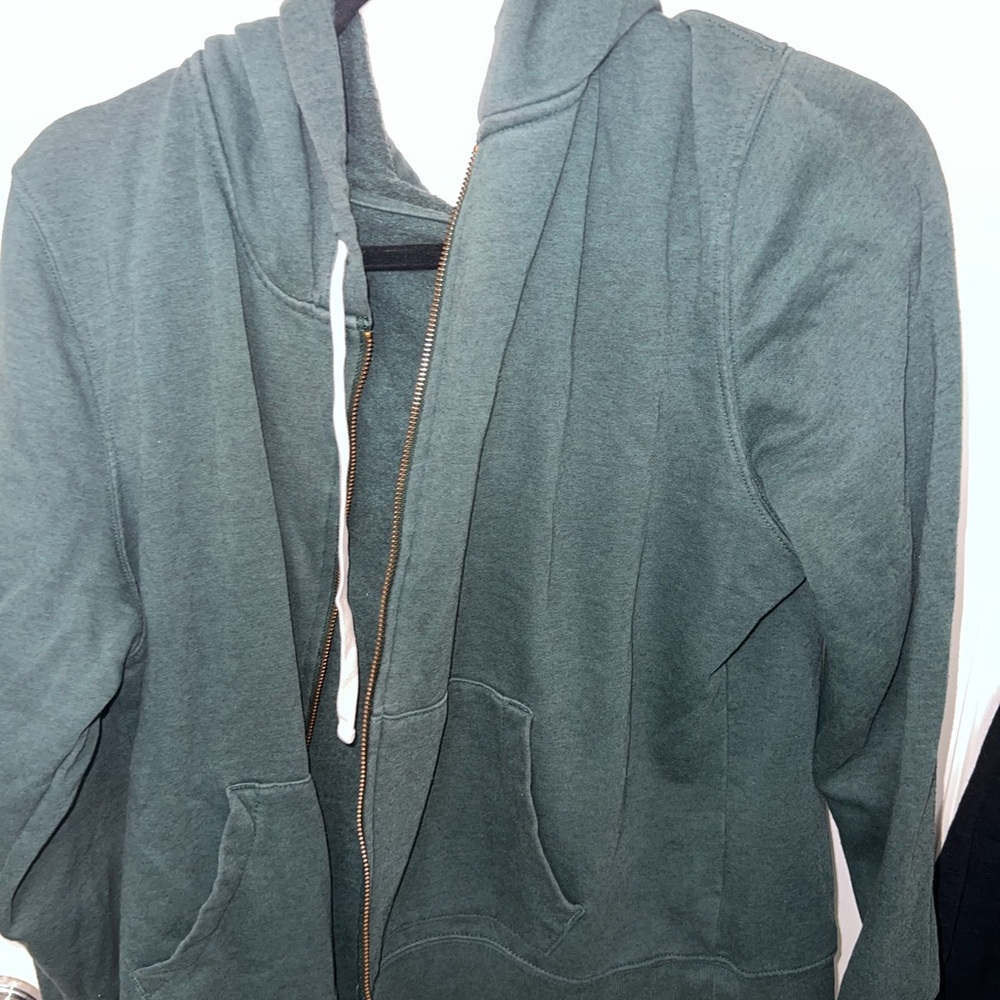 Old Navy Green Hoodie Jacket